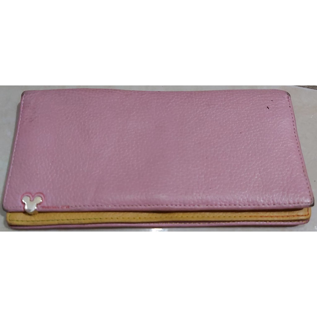 Preloved dompet panjang wanita kulit asli Monalisa / dompet bekas / dompet wanita / dompet second