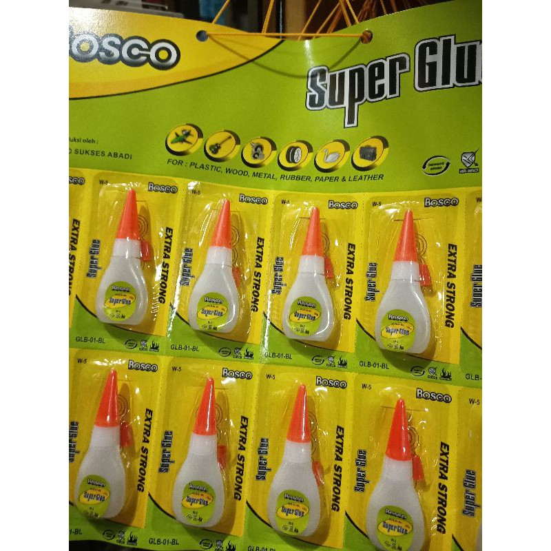 LEM SUPER GLUE ISI 12 PCS