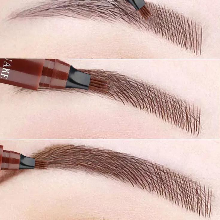 ヴ SUAKE TINT MY 4 TIP BROW EYEBROW COUNTORING PENSIL MAGIC PINSIL PENCIL ALIS AJAIB MURAH WATERPROOF