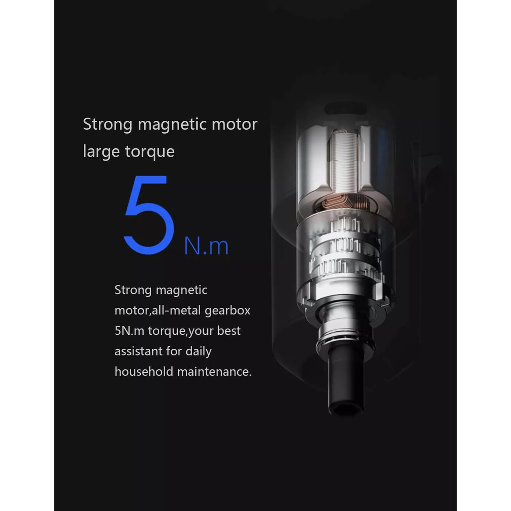 XIAOMI MIJIA Electric Cordless Screwdriver Sets 3.6V - MJDDLSD001QW - Obeng Elektrik dari XIAOMI