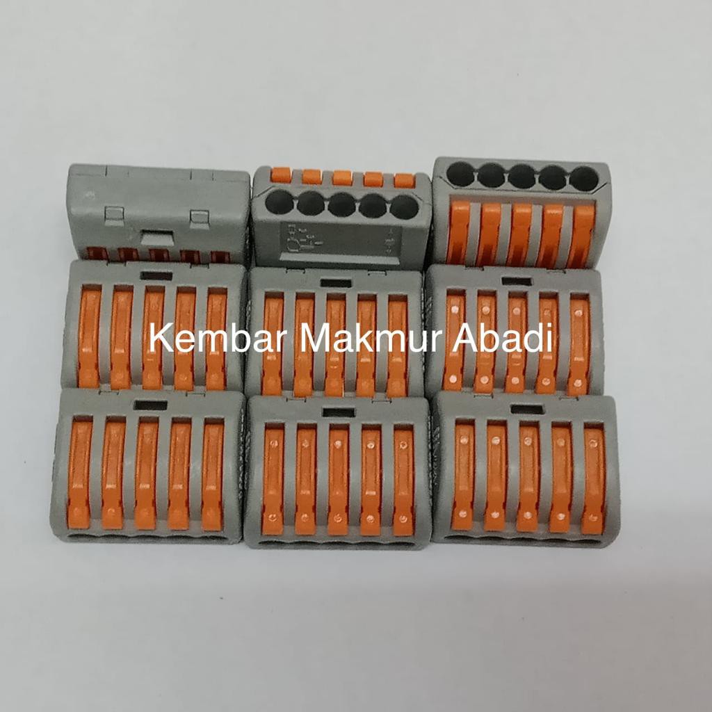 Konektor Kabel 5 Pin PCT 215 WAGO mod- Terminal 5kabel 5pin - PCT215 - Terminal 5pin