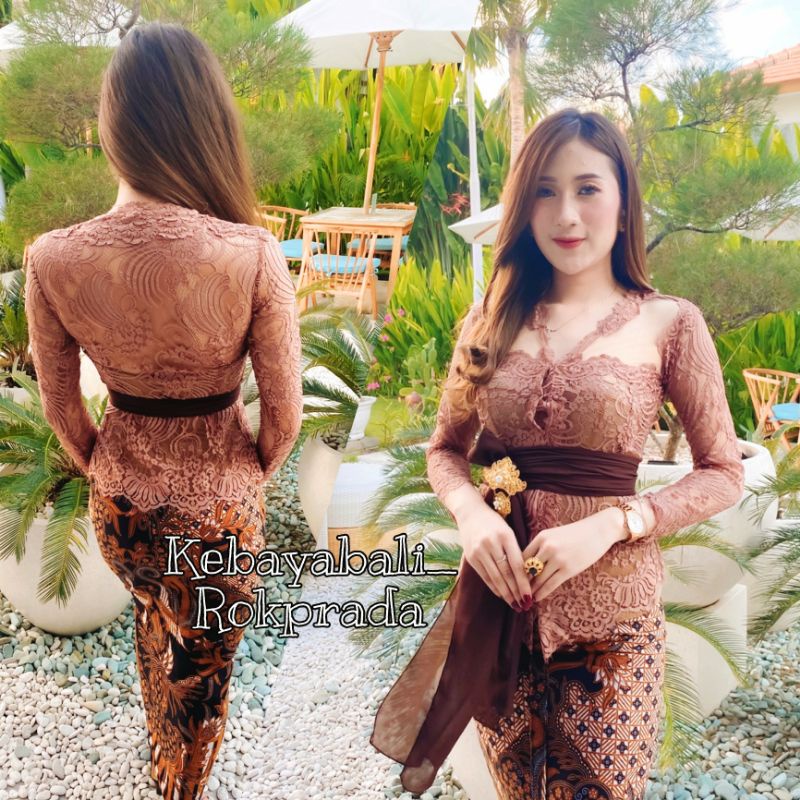 KEBAYA BALI MODIFIKASI KEBAYA ICE MILO MODERN