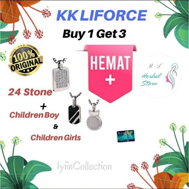 Promo | KK LIFORCE | Kalung Kesehatan | KK Indonesia | 100% Ory