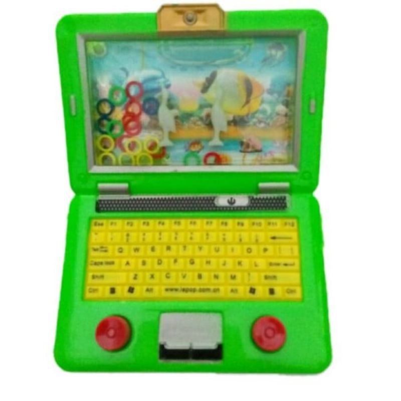 mainan game bot air /mainan anak game bot air bentuk laptop/harga untuk 1 game bot air