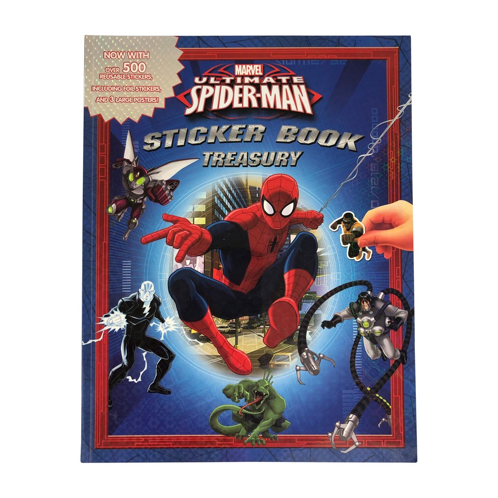 

BUKU AKTIVITAS ANAK STICKER BOOK TREASURY ULTIMATE SPIDERMAN