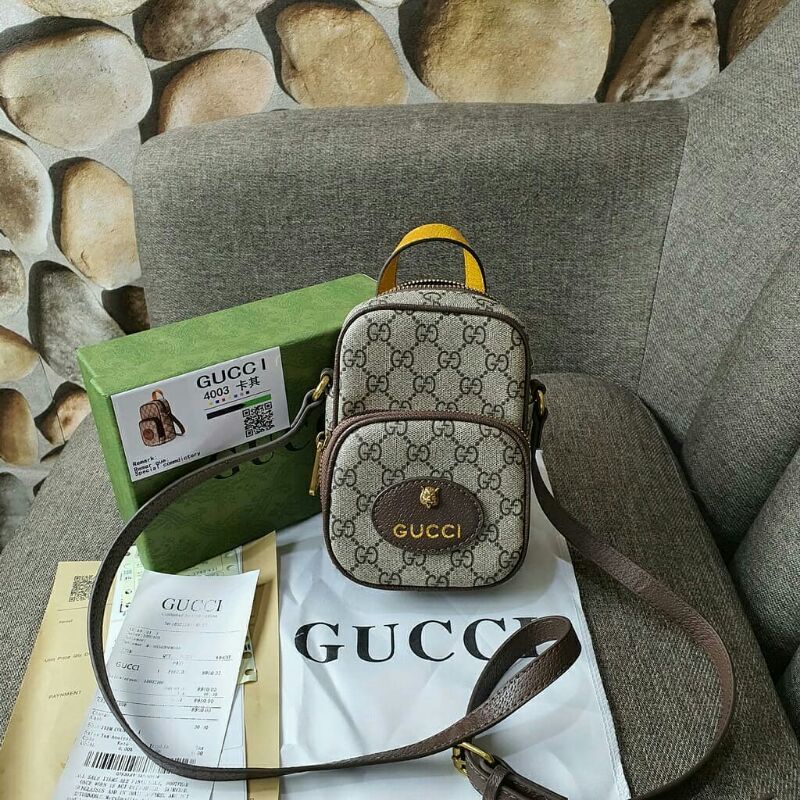 Gucci Neo vintage Mini GG Unisex supreme Bag AP4003 (Pls baca deskripsi lengkap)