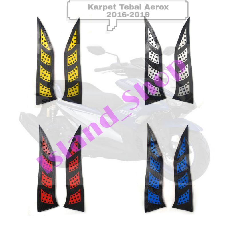 Karpet Motor Yamaha AEROX 155 Tahun 2016 2017 2018 2019 Bahan Tebal Anti Slip