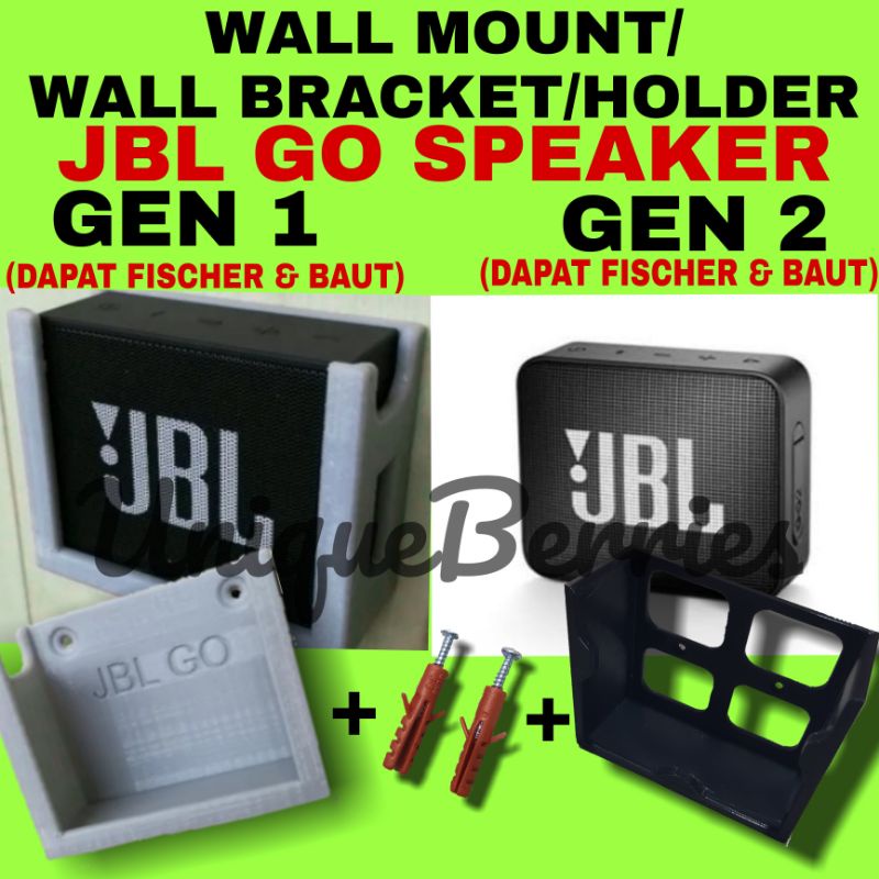 JBL GO  Bluetooth Speaker Wall Mount Bracket Holder