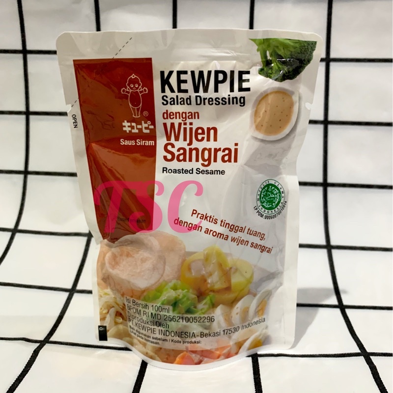 

Kewpie Salad Dressing dengan Wijen Sangrai 100ml / Kewpie Roasted Sesame / Saus Siram