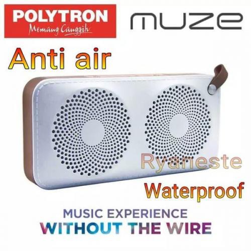 MUZE Polytron Bluetooth Speaker PSP B2 NEW Anti Air