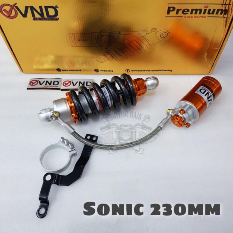 Shockbeker shock sok tabung pisah sonic 150r VND klik fungsi tabung fungsi