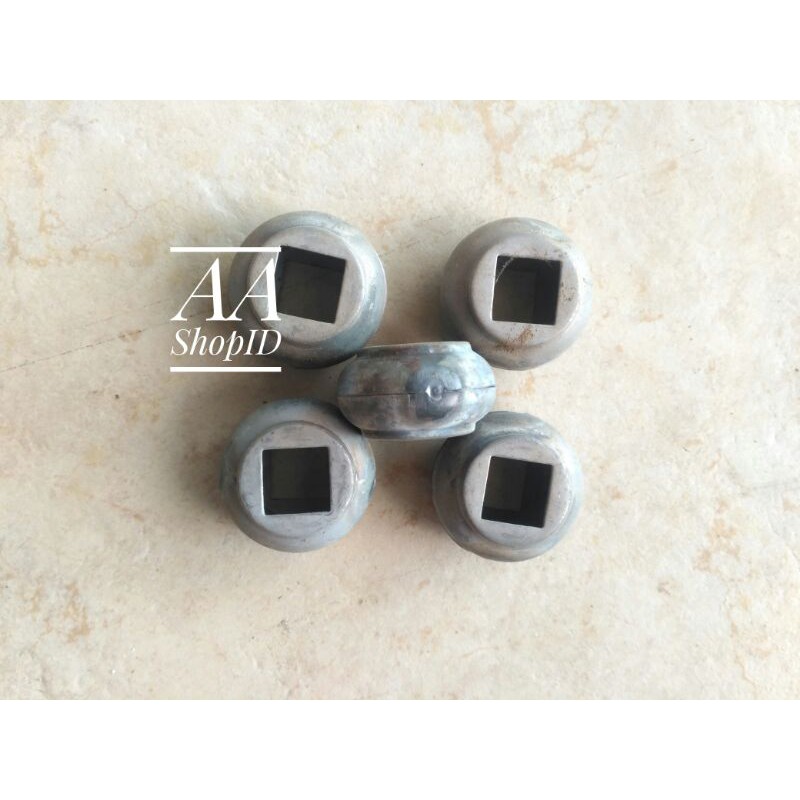 ornamen pagar besi Cincin bulat Besar lubang Nako 16mm