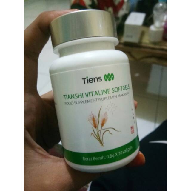Pemutih Badan Softgels tiens