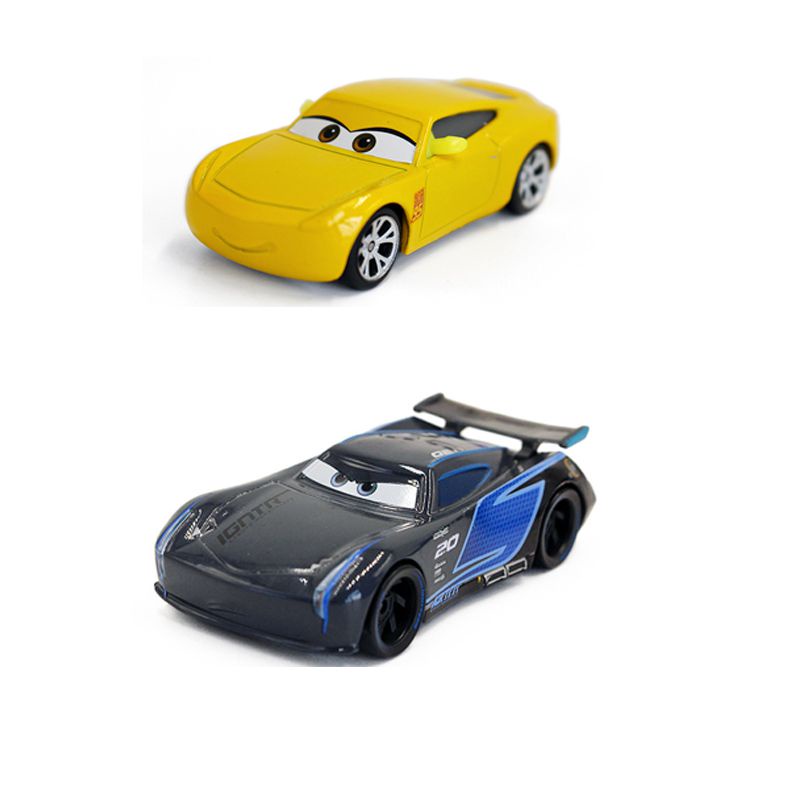 Cars 3 Champion Mcqueen Black Storm Jackson 51 Cool Sister Racer Alloy Model