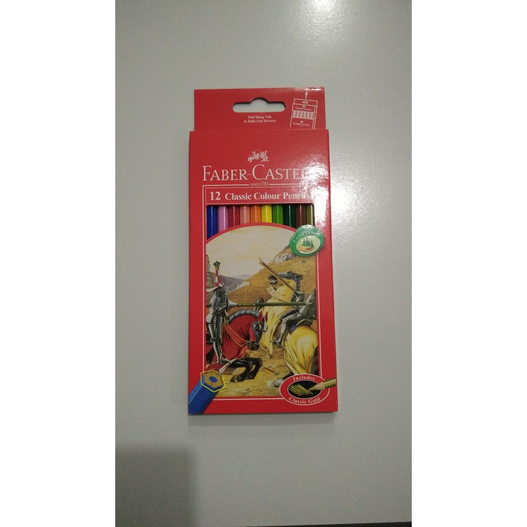

POPPURI SHOP - PENSIL 12 WARNA FABER-CASTELL PANJANG