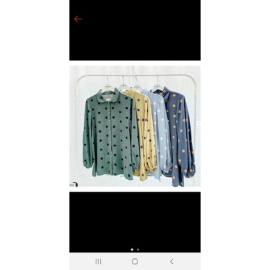 PL Lilo Blouse Vanilla Hijab(yellow)