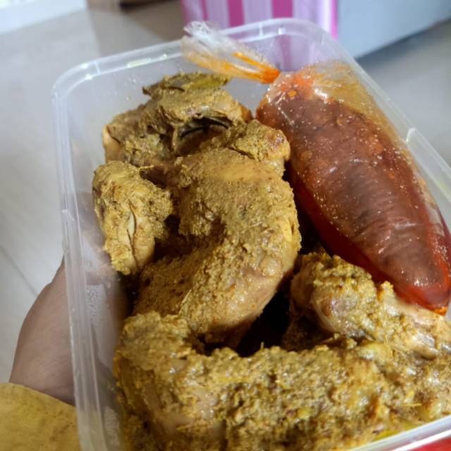 

Ayam ungkep 8 potong plus sambel goreng