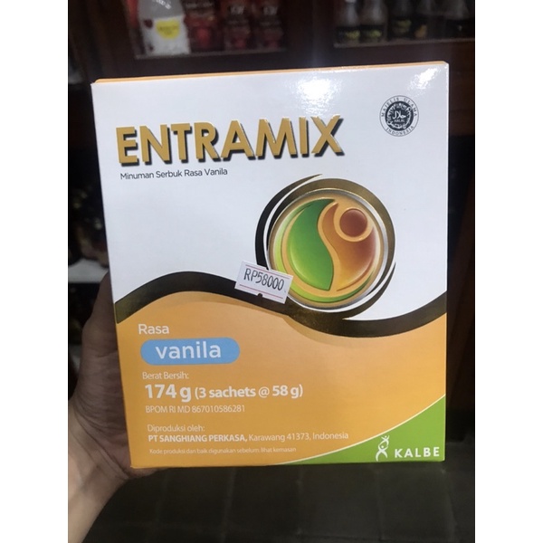 

susu entramix 174 gr rasa vanila susu susah makan