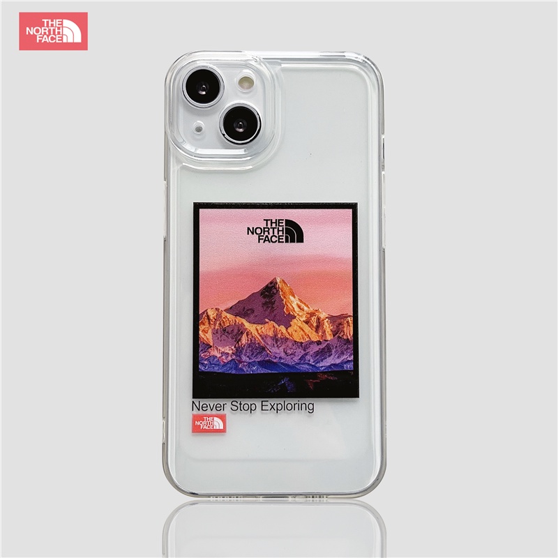 Case Transparan Motif Lukisan Minyak Salju Gunung Untuk iPhone 7 8 7plus 8plus X Xs Xr Xsmax 11 11pro 11 Pro Max 12 Pro Max 13 Pro 13 Pro Max Se2020