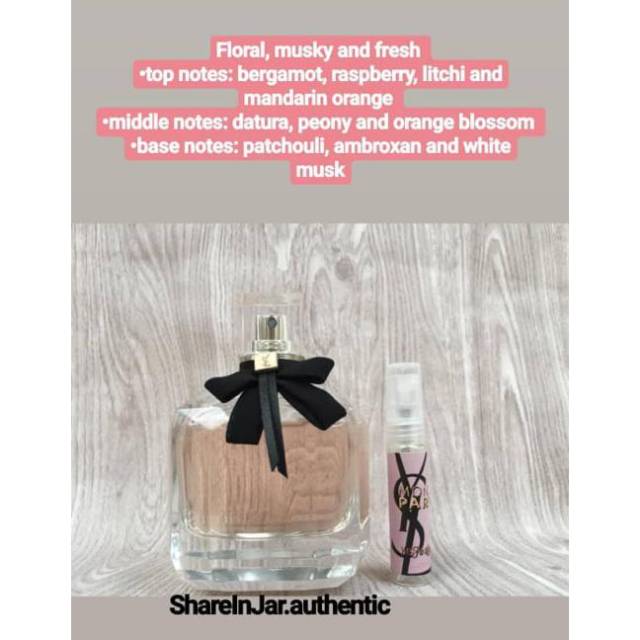 Parfum ysl Mon Paris share in jar original