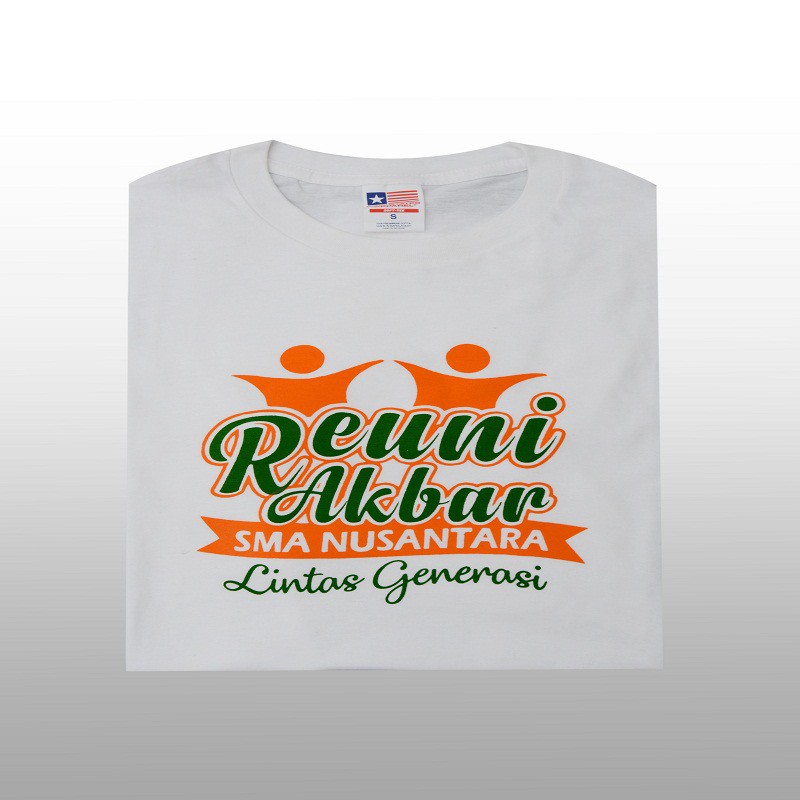 Sablon Kaos 2 Warna