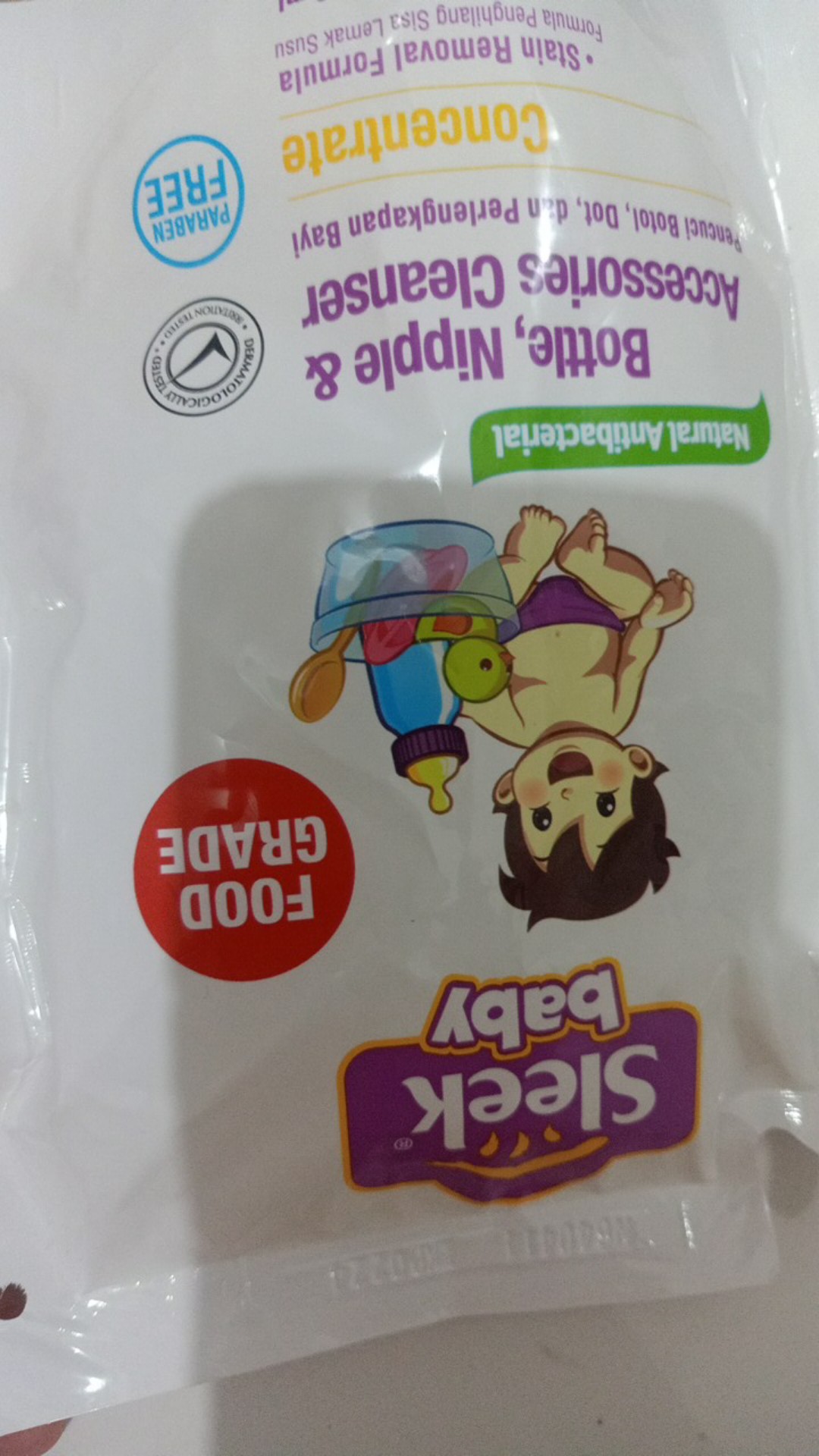 Sleek Cuci Botol Refil 400ml