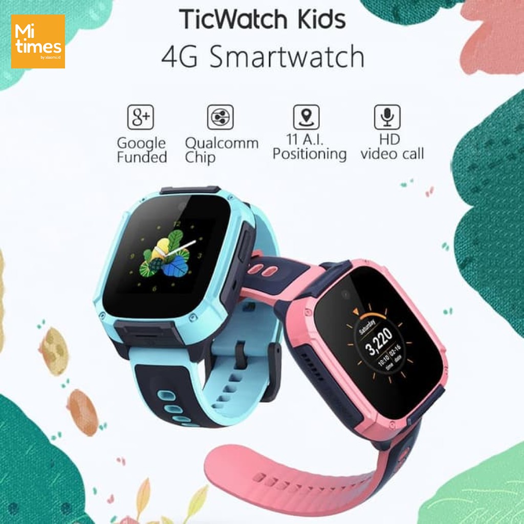 Ticwatch Kids 4G Smartwatch HD Video 