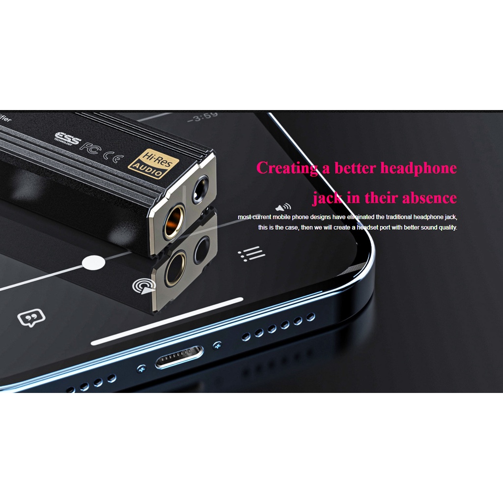 Fiio KA3 Portable Hi-Res USB DAC and Amplifier KA 3