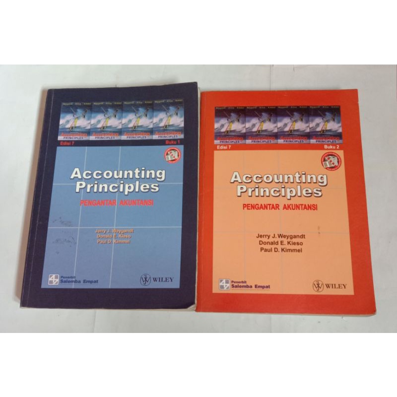 Accounting Principles Edisi 7 buku 1 & 2 by Jerry J.Weygandt,dkk