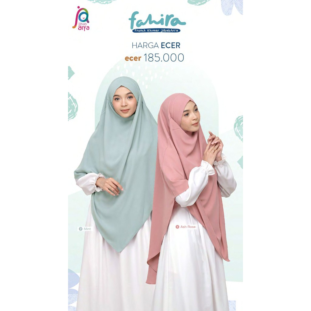 FAHIRA FRENCH KHIMAR JILBAB ARFA / AFRA