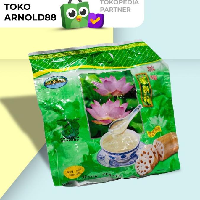 

Monsta Akar Bubuk Teratai / Tepung Yanbao Lotus Root Powder 10 sachet