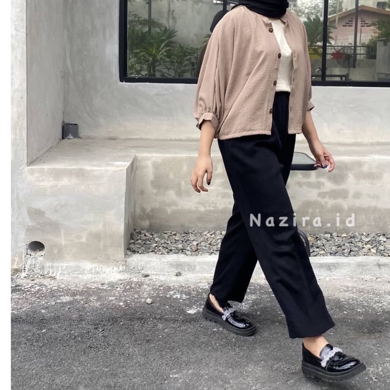 KEMEJA BATWING kemeja oversize kemeja wanita kemeja crop