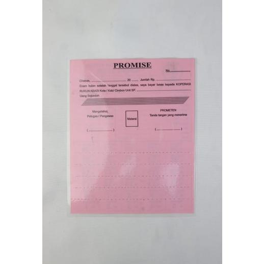 

BGK Promise buku angsuran koperasipraktis tinggal sobek ga perlu ribet catat isi 50 lembar bisa ganti nama sesuai keinginan langsung tulis aja di catatan✿ (Bayar Di Tempat)Ready ➤