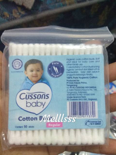 COTTON BUDS  CUSSONS BABY ISI 100 REGULER