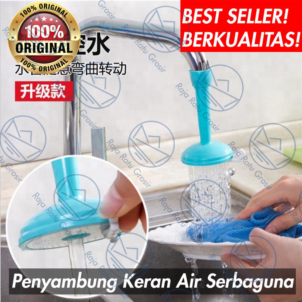 Promo Sambungan Kran Air Cuci Piring Penyambung Keran Wastafel Dapur Shower S573 eq0pNbiZZodkj