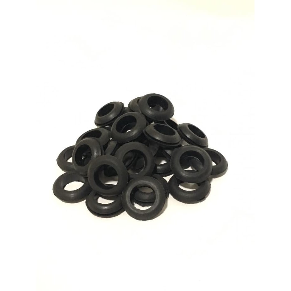 Karet Grommet 1/2 inch Untuk Hidroponik, sekat Anti bocor, Anti rembes