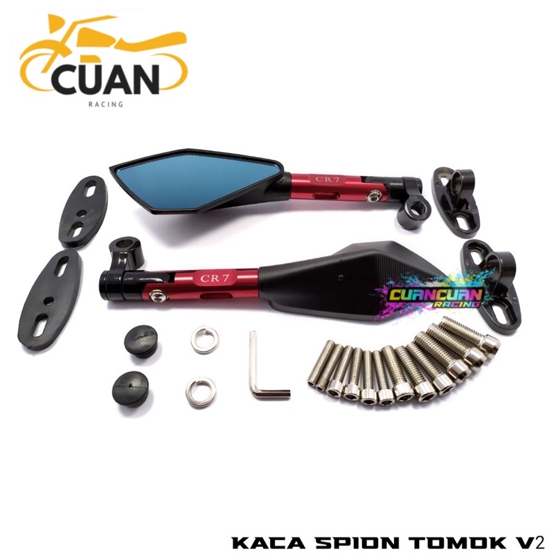 Spion Tomok V5 &amp; V2 Universal Nmax,Aerox,Pcx,Vario,Beat,Mio,Vixion,R15,Cbr,Ninja &amp; Motor Lain Nya