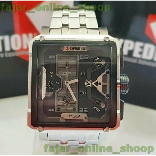 Jam Expedition E 6695MC Silver Black Original