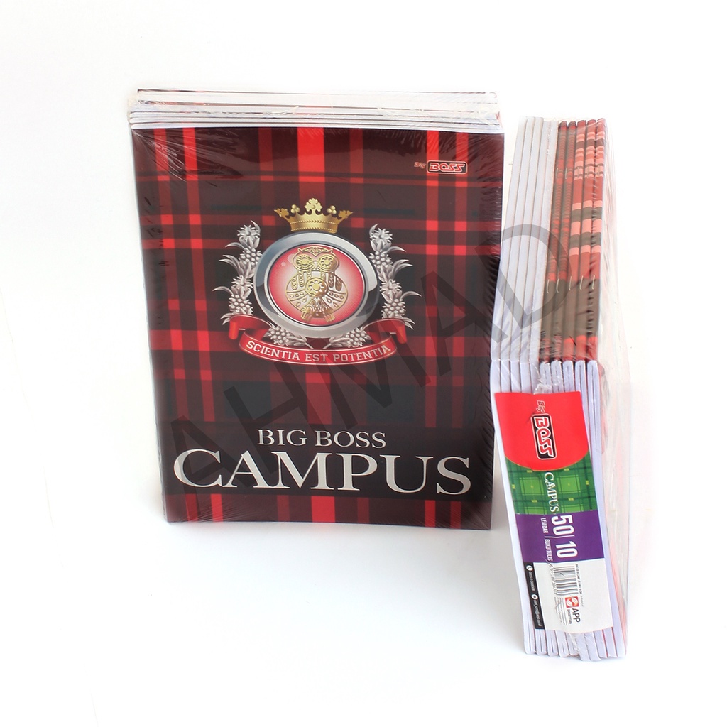

Buku Tulis BIg Boss Campus 50 lembar [ PACK ]