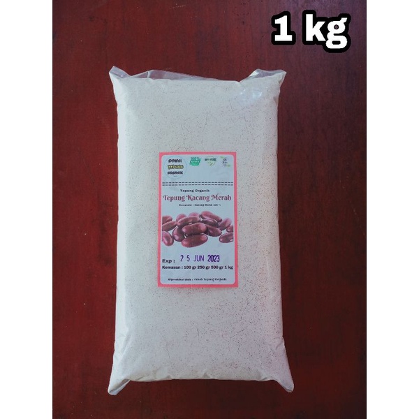 Jual Tepung Kacang Merah Organik Kg Red Bean Powder Organic Kg Tepung Kacang Merah Mpasi Red