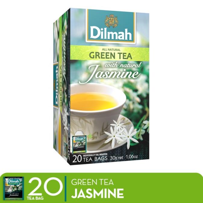 

(BISA COD) Dilmah Green Tea Jasmine - Teh Celup GRATIS ONGKIR Kode 1428