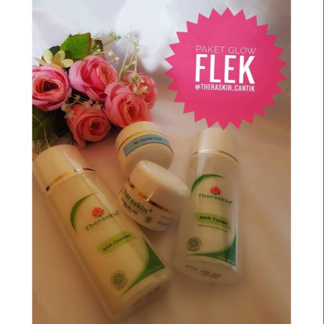 PAKET GLOW FLEK THERASKIN FARMASI