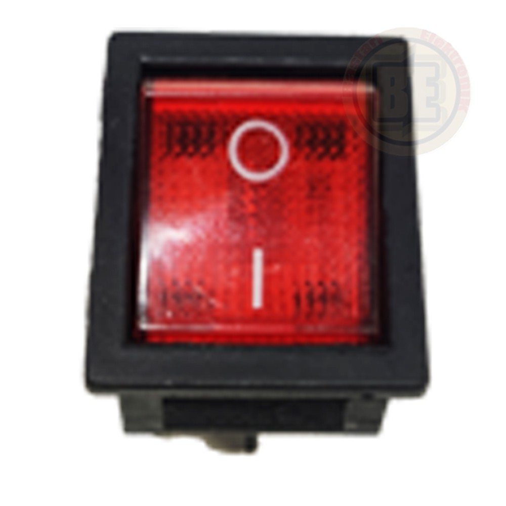 Switch Saklar 4 Pin Kotak 4 Kaki On OF Plus Lampu