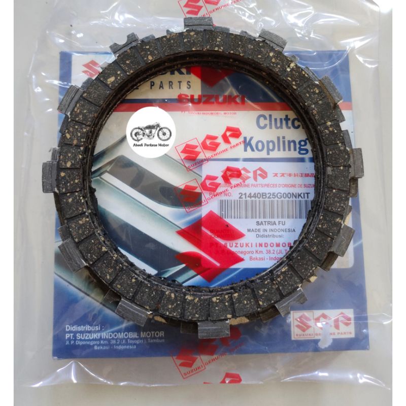 Plat kopling / kampas kopling 1 set suzuki satria FU 150 Sgp