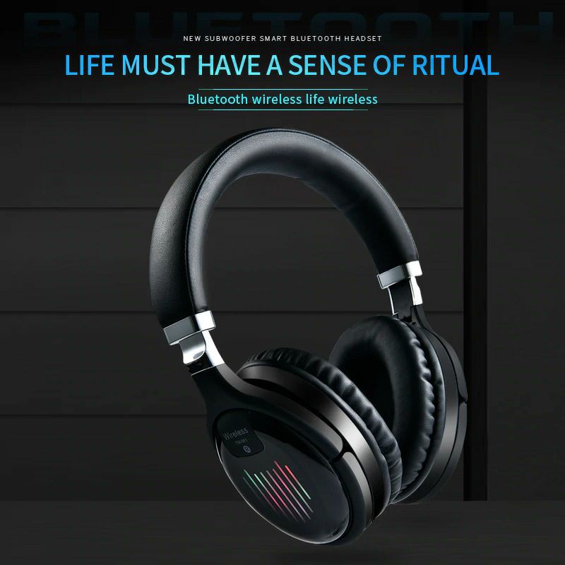 Wireless Headphone Bluetooth 5.0 3D Stereo with Mic