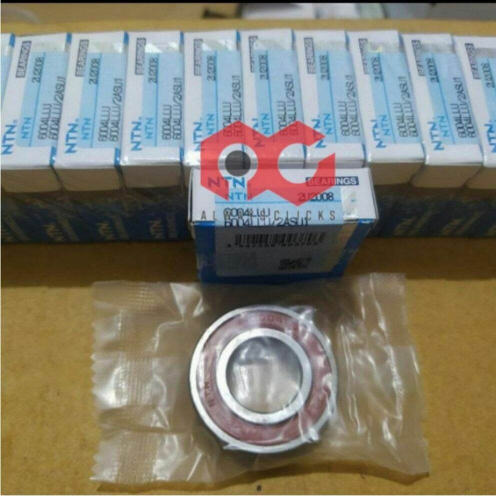 Bearing 6004 2RS N*N Japan Bering Tutup Karet Dua Sisi Klaher Laher Laker
