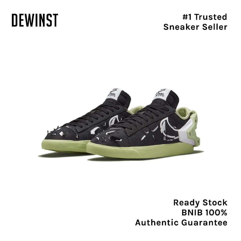 Blazer Low x Acronym Black BNIB RESMI ORIGINAL