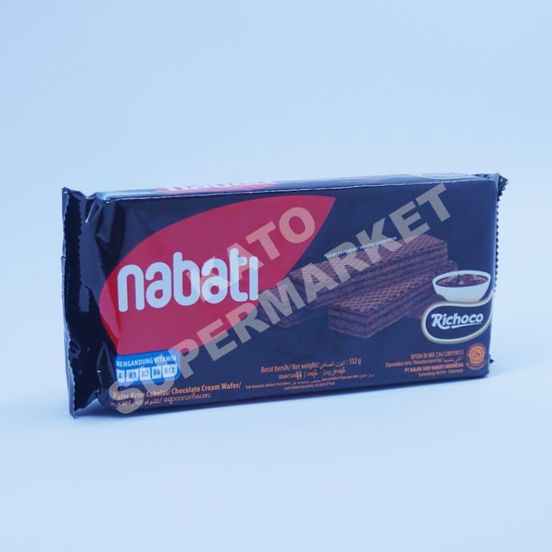 

Nabati Richoco Wafer Choco 127gr Wafer Coklat Berlapis Nabati Richoco