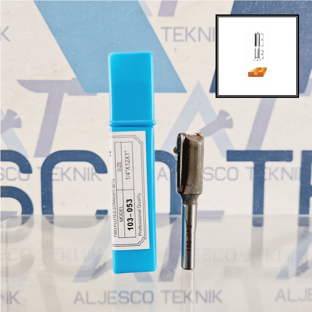 BENZ 103-053 MATA PROFIL LURUS 12MM STRAIGHT BIT