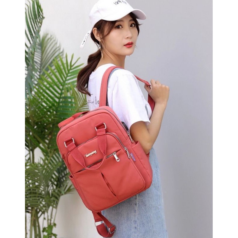 SKY- Baru Casual Ransel Wanita Backpack Stylish Fashion Wanita Terlaris Tas Ransel Model Korea